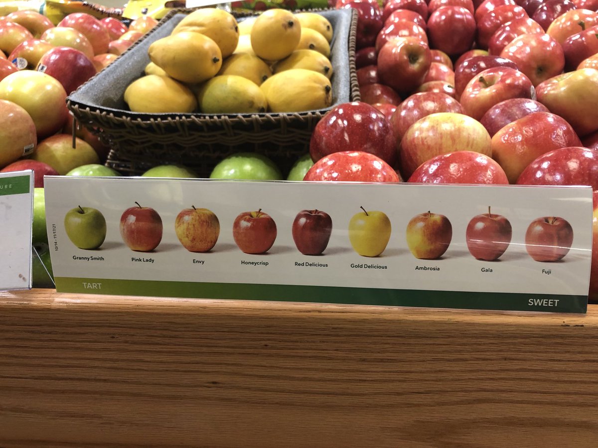 DrSaba's tweet photo. Although apples have originated in Kazakhstan, US is a seconday center with numerous varieties! Hope you can test all of these shown in this line up during this season! #realapple #fruit #horticulture https://t.co/UiyK8YO8QR