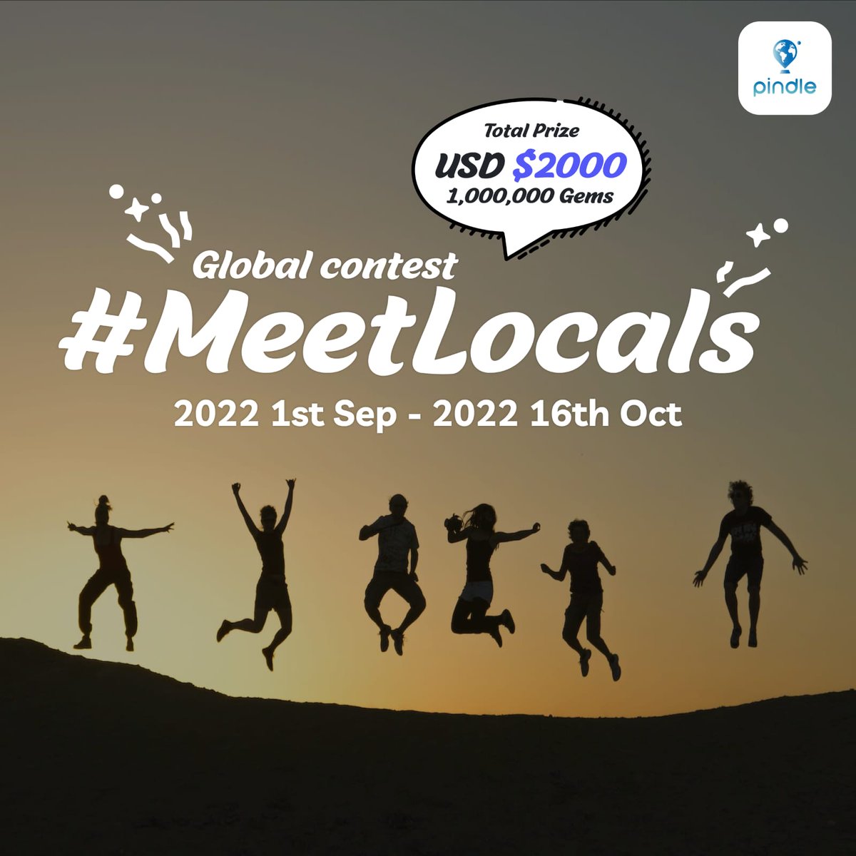 The much awaited contest using the Pindle app features &amp; promoting the  meet local culture by displaying your places with you being host is here.  So make use of it and win amazing prizes. Check the link for details
👇👇👇👇
instagram.com/p/Ch7Mo_LvzS_/…
#MeetLocals #ContestAlert #nft