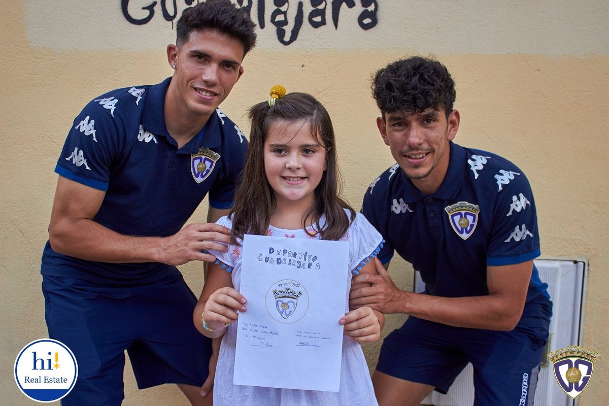 C.D. Guadalajara 🟣⚪️ (@deporguada) on Twitter photo 😊Hay quienes buscan la felicidad, y hay quienes la crean.
👋🏻Mañana, nuestra visita a @DownGuadalajara con <a href="/RuizVallribera/">Robert Vallribera Ruiz</a> y <a href="/Stevenbarreto/">Steven Barreto</a>.
🥹 ¡Sus caras lo dicen todo!
<a href="/FundacioHercesa/">Fundación Hercesa</a> @hi_RealEstate
#DeporteInclusivo #JuntosSumamosCapacidades #HiGuada 😊Hay quienes buscan la felicidad, y hay quienes la crean.
👋🏻Mañana, nuestra visita a @DownGuadalajara con <a href="/RuizVallribera/">Robert Vallribera Ruiz</a> y <a href="/Stevenbarreto/">Steven Barreto</a>.
🥹 ¡Sus caras lo dicen todo!
<a href="/FundacioHercesa/">Fundación Hercesa</a> @hi_RealEstate
#DeporteInclusivo #JuntosSumamosCapacidades #HiGuada