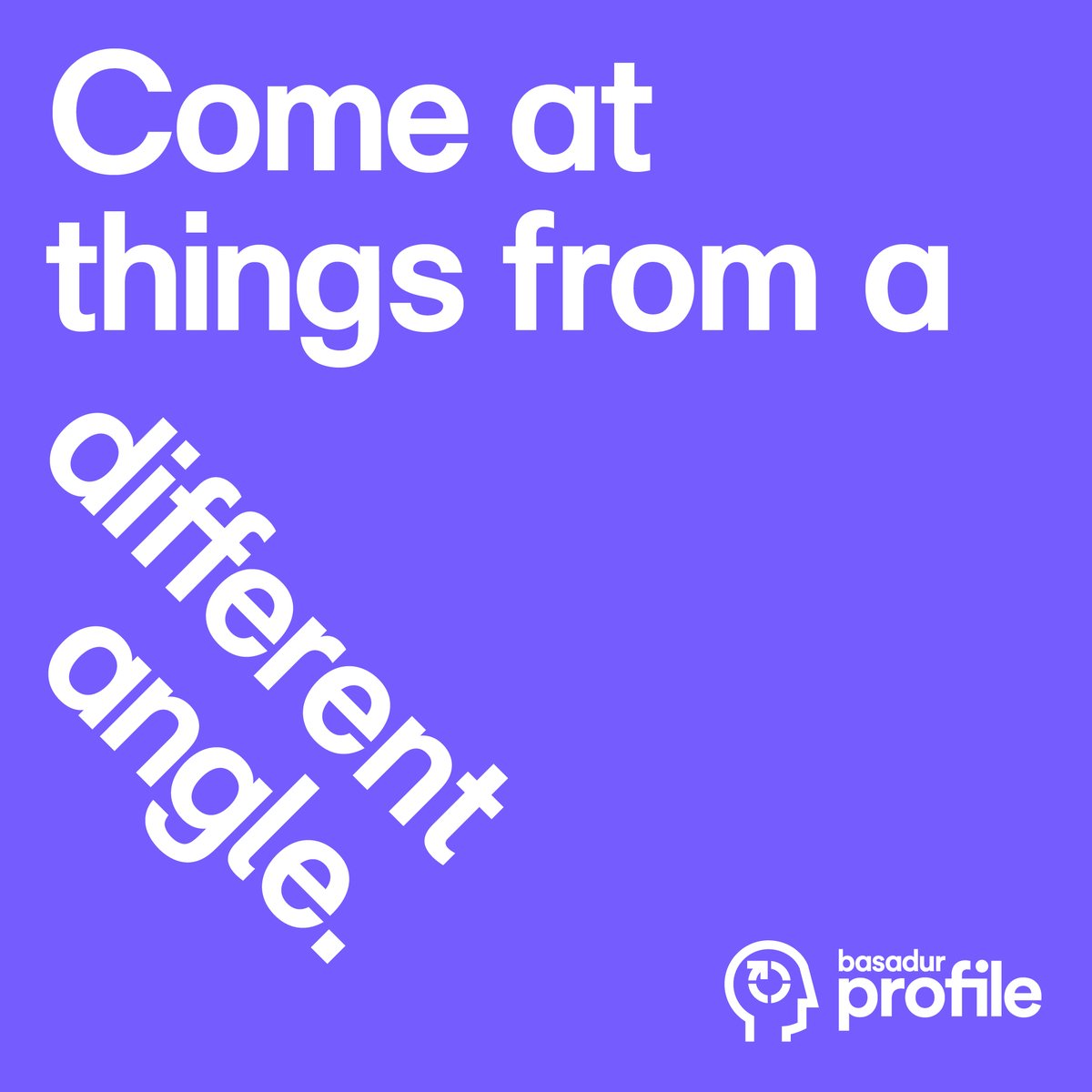 Conceptualizers need to clearly understand what they're doing before they move forward, and may delineate a problem in a way that is different than how it was first understood. Do you recognize yourself – or someone you know – in this description? basadurprofile.com