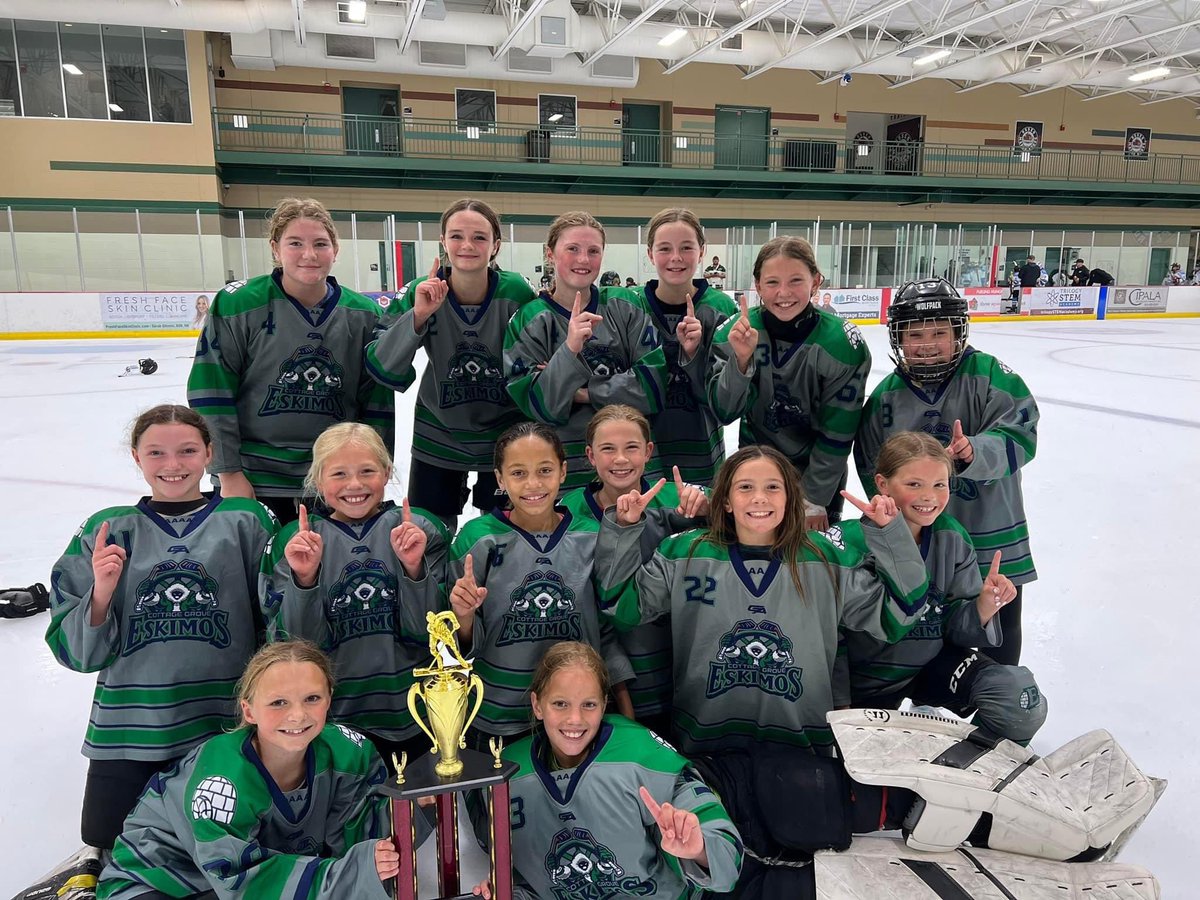 thomasfrost478's tweet photo. @EskimosMn Girls U10 Gray take back to back Championships at the Finnesota Cup and Summer Finale https://t.co/ZJWhh0aIsc