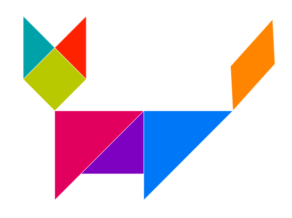 DCChildrensLaw's tweet photo. Is it a cat or a fox? We’re unsure, but we DO know that this tangram design means a DC child will be gifted a puzzle or game to play with! Submit your own tangram design now to ensure more kids receive games &amp; enjoy childhood play: https://t.co/qLoJ0Z2JsQ. #TangramDesignChallenge https://t.co/n8P1WsdHow