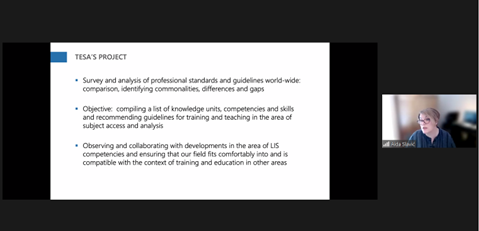 IFLASubj's tweet photo. Our webinar started 25 mins ago! You still have some time to join us! Knowledge Organization Competencies and Skills https://t.co/tSLRpMGqXE #IFLASAATESA #IFLASET @BSLISE_IFLA @ISKOUK @CilipMDG https://t.co/4hxjqeoKbk