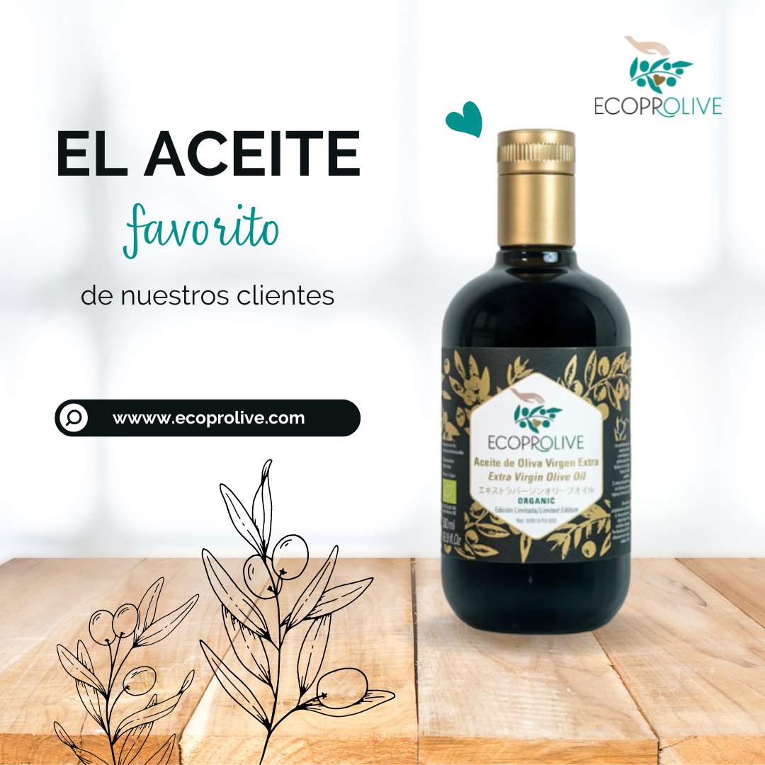 EcoPROLIVE's tweet photo. Nuestro #AOVE de Ed. limitada de cosecha ultra temprana es el producto ⭐ de nuestra gama. No sólo a los clientes les encanta por su intensidad, sino que los expertos también lo alaban por sus extraordinarios beneficios para la salud. 
Compra tu botella: https://t.co/J98RmNKaRk https://t.co/hjWdD6HFZC