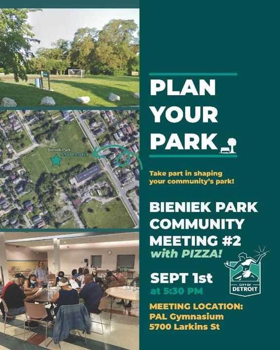 CityofDetroit's tweet photo. Help plan your park. Have your say in shaping parks within your community.

https://t.co/UnunjBcTnn 

#TakePart
#parksinthed🏞😄 https://t.co/xQ35ZXdP32