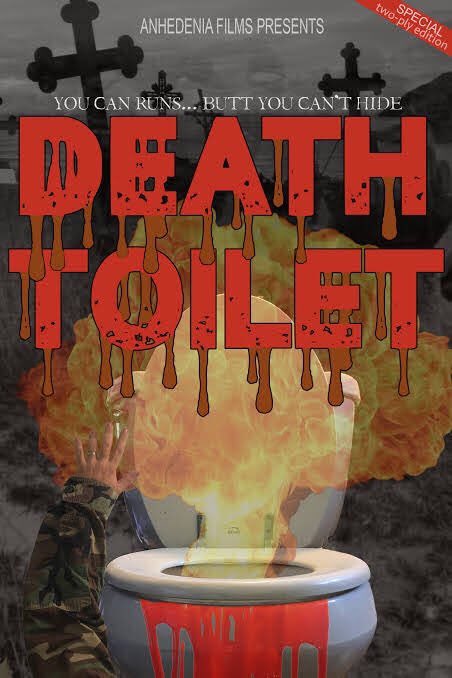 「映画『デストイレ』(2018年)観た。悪魔?にとり憑かれた家のトイレと闘う元軍人」|小野寺ずるのイラスト