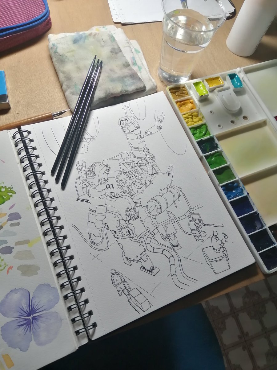 Krirk00's tweet photo. Let's​ Start!
#NFT​ #NFTCommunity #NFTTHAILAND #NFTartwork #Watercolor https://t.co/ZAlc9E6aKd