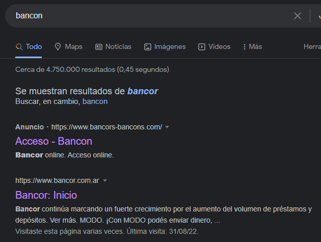 he0_0ber's tweet photo. @BancodeCordoba te clonaron la página.
mucho cuidado: https://t.co/B5e1n9Rduf

Sale primero en la búsqueda de google

@andyferreyra https://t.co/zX5Th9Jb7w
