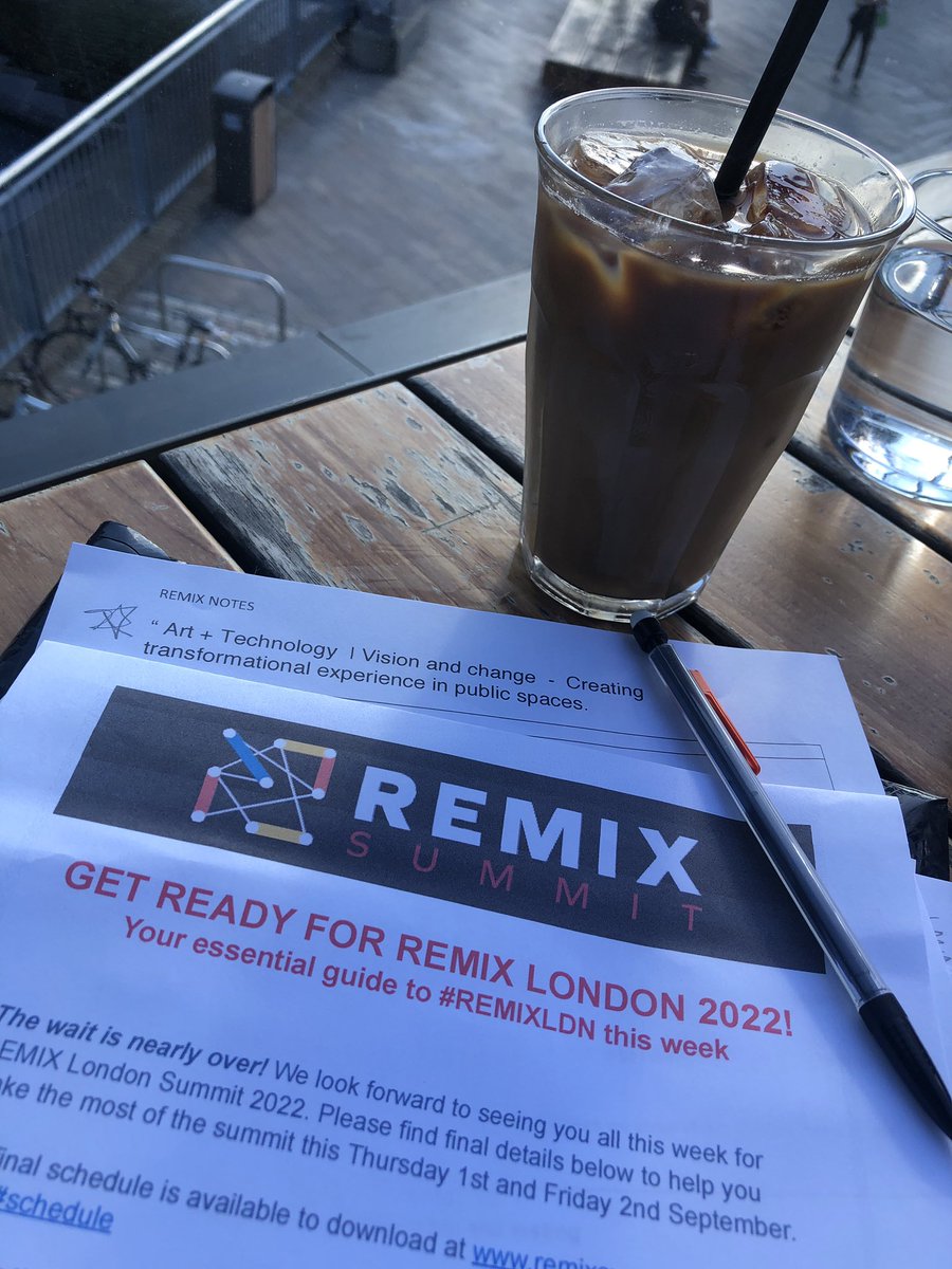 GlamYoda's tweet photo. Made it to “that London” prepping & looking forward to sharing the stage with an awesome lineup for @remixsummit 2022! Will you be there? If yes come find us.Looking forward to being inspired and energised! @TS_studios @frequency_fest @ace_midlands #DigitalDemocracies #REMIXLDN https://t.co/NpfkMG9bjq