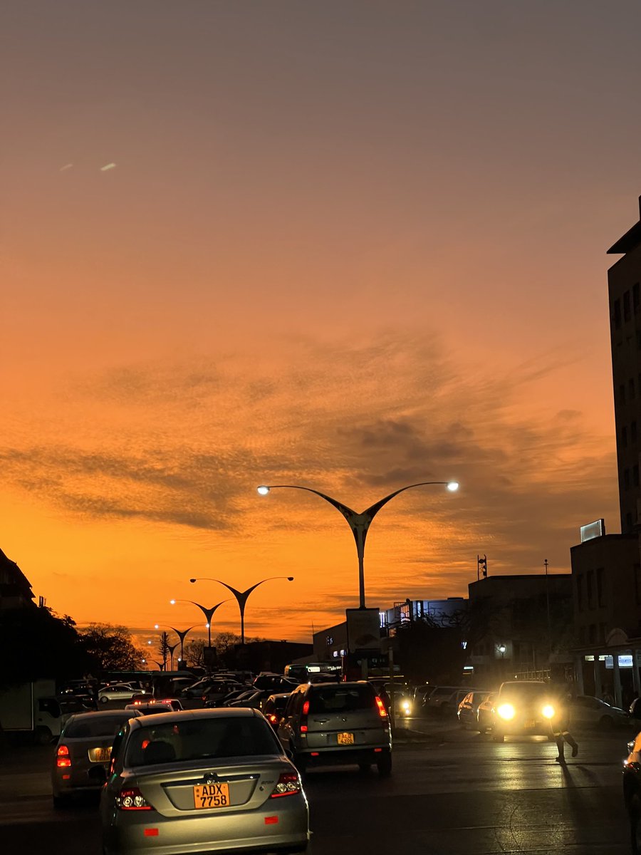 Another sunset in #Bulawayo ... ngithi