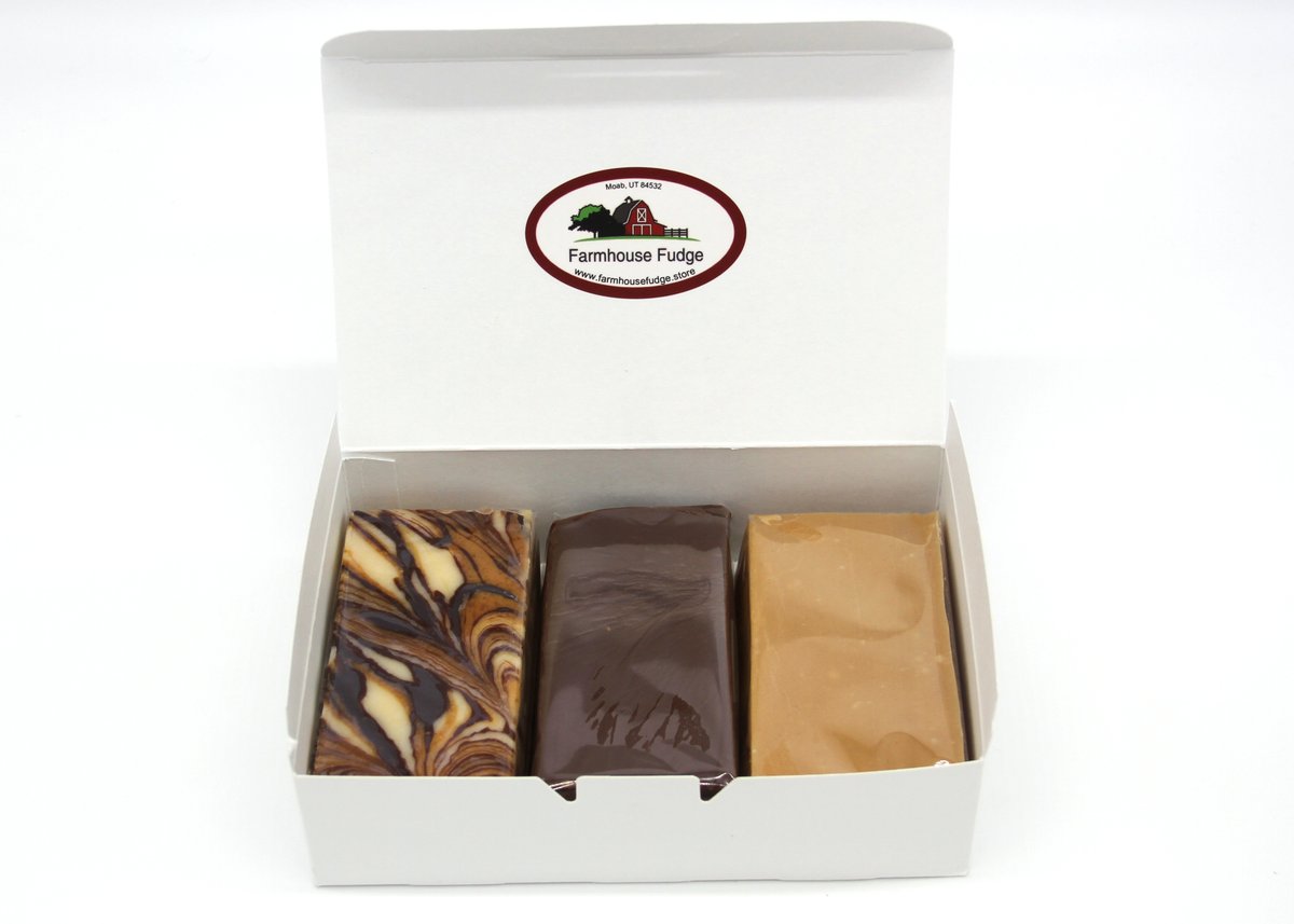 Wednesday, the longest day of the week.  So plan ahead and order some of our Farmhouse Fudge!! Choose 3 pieces with ANY of our Flavors!!  bit.ly/3R6gXqK