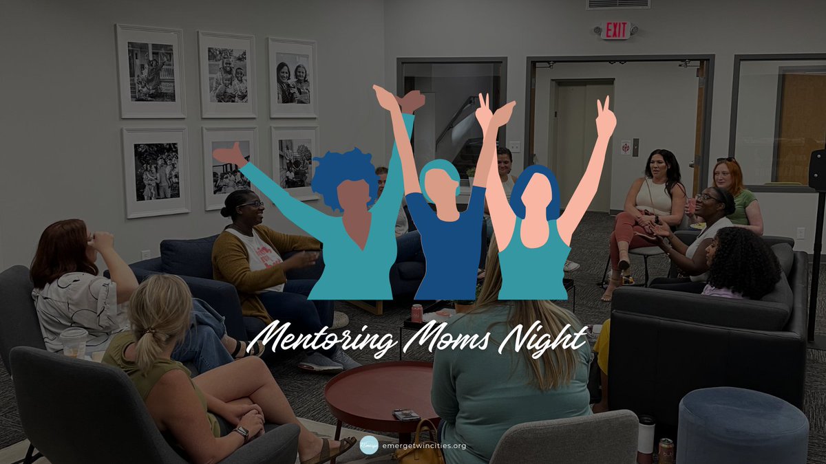 toEmerge's tweet photo. With the kiddos heading back to school, what a perfect time to focus on you &amp; come to our next Mentoring Moms Night on Tuesday, September 20th. 
Register &amp; learn more here: https://t.co/ezSQmgC6Pt

#singlemom #buildingcommunity #mentoringmatters #minneapolismom #momfriends https://t.co/mn0cU88SOr