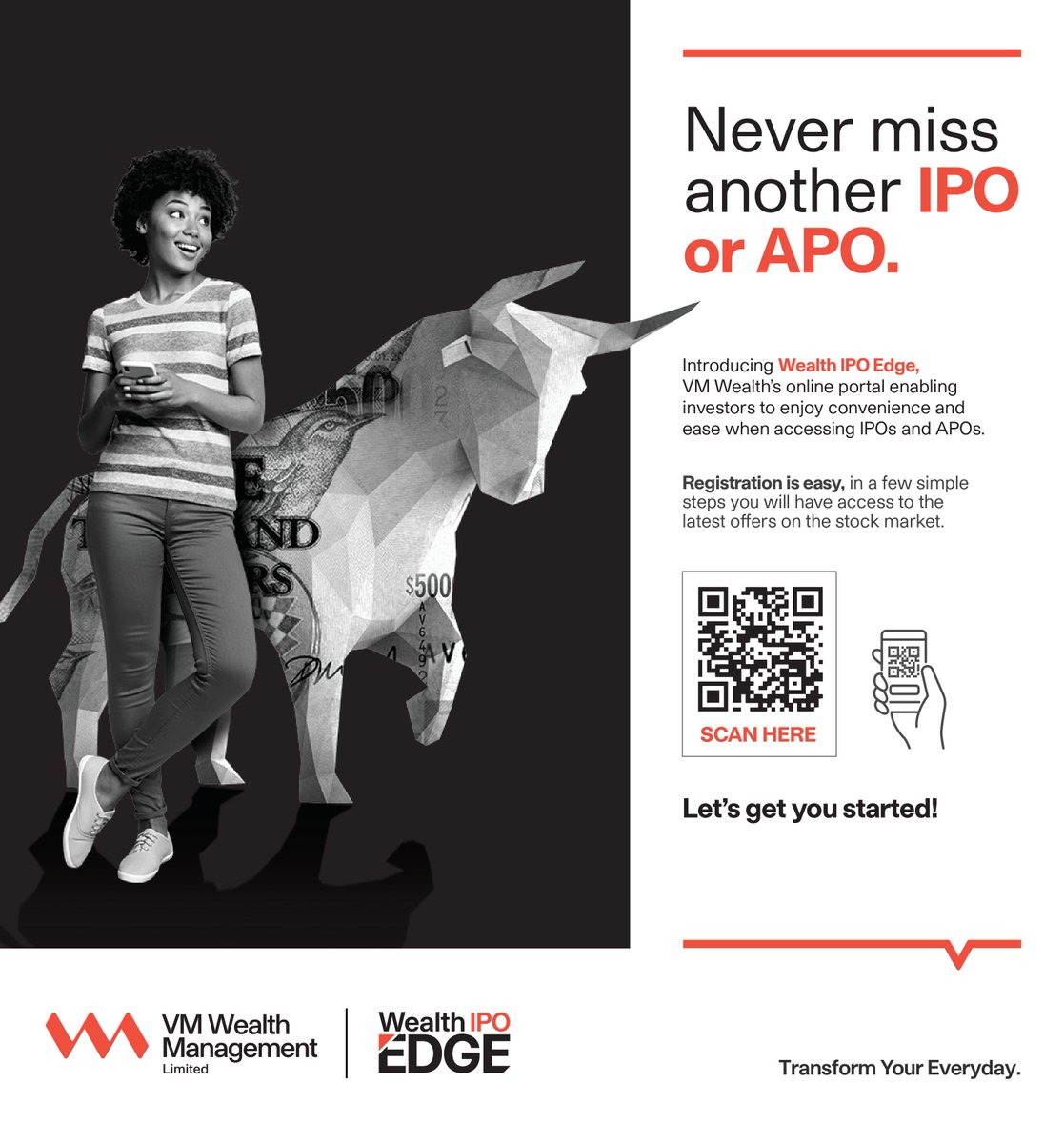 myvmgroup's tweet photo. Stay on top of your investment game with Wealth IPO Edge! VM Wealth has made it easier for you to catch up on all the latest IPO's and APO's so you never miss a chance to invest. Scan the barcode and register now!

#WealthIPOEdge #VMWealthManagement #RegisterNow https://t.co/47jfBHZKp7