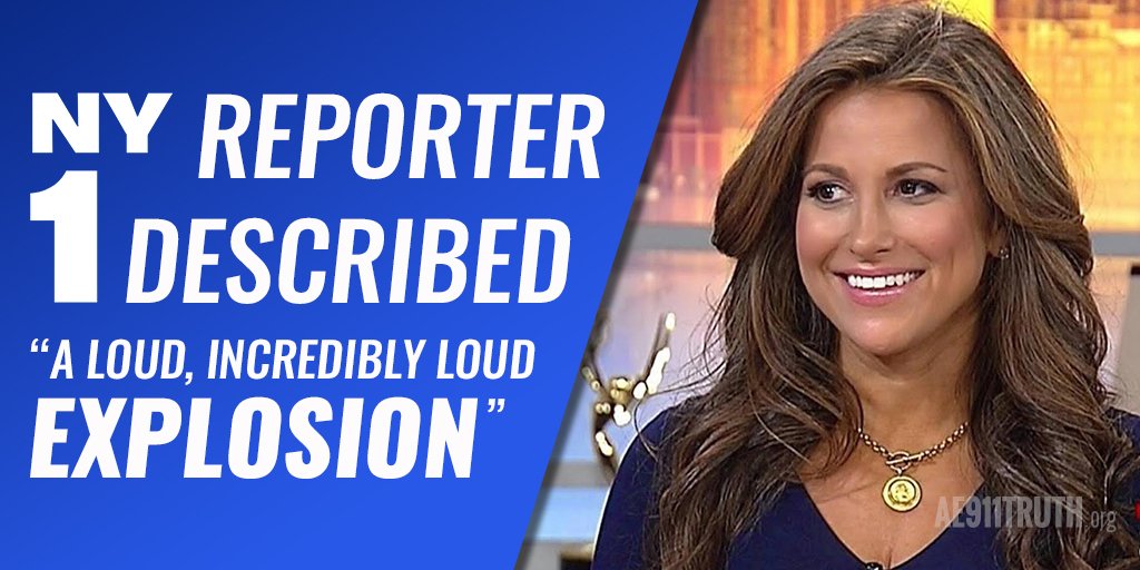 Newly discovered eyewitness account puts @NIST in a corner on WTC 7 explosions — @NY1 reporter Gigi Stone Woods on September 11, 2001: “All of a sudden, a loud, incredibly loud explosion.” ae911truth.org/news/747-newly… @ASCETweets @NISTPublicSafeT @CNN @fireengineering @MSNBC @WNBC