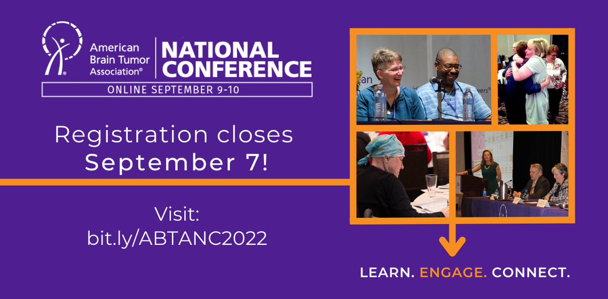UCSF Neurosurgery (@neurosurgucsf) on Twitter photo It's not too late to register! Join <a href="/theABTA/">American Brain Tumor Association</a>'s virtual event to hear <a href="/UCSFHospitals/">UCSF Health</a> experts <a href="/NancyAnnBush1/">Nancy Ann Bush</a>, <a href="/HerveyJumper/">Shawn Hervey-Jumper</a>, <a href="/LabRaleigh/">RaleighLab</a> and Soonmee Cha, MD, talk about the latest advances in brain tumor treatment & research. Free registration: bit.ly/ABTANC2022
#btsm It's not too late to register! Join <a href="/theABTA/">American Brain Tumor Association</a>'s virtual event to hear <a href="/UCSFHospitals/">UCSF Health</a> experts <a href="/NancyAnnBush1/">Nancy Ann Bush</a>, <a href="/HerveyJumper/">Shawn Hervey-Jumper</a>, <a href="/LabRaleigh/">RaleighLab</a> and Soonmee Cha, MD, talk about the latest advances in brain tumor treatment & research. Free registration: bit.ly/ABTANC2022
#btsm
