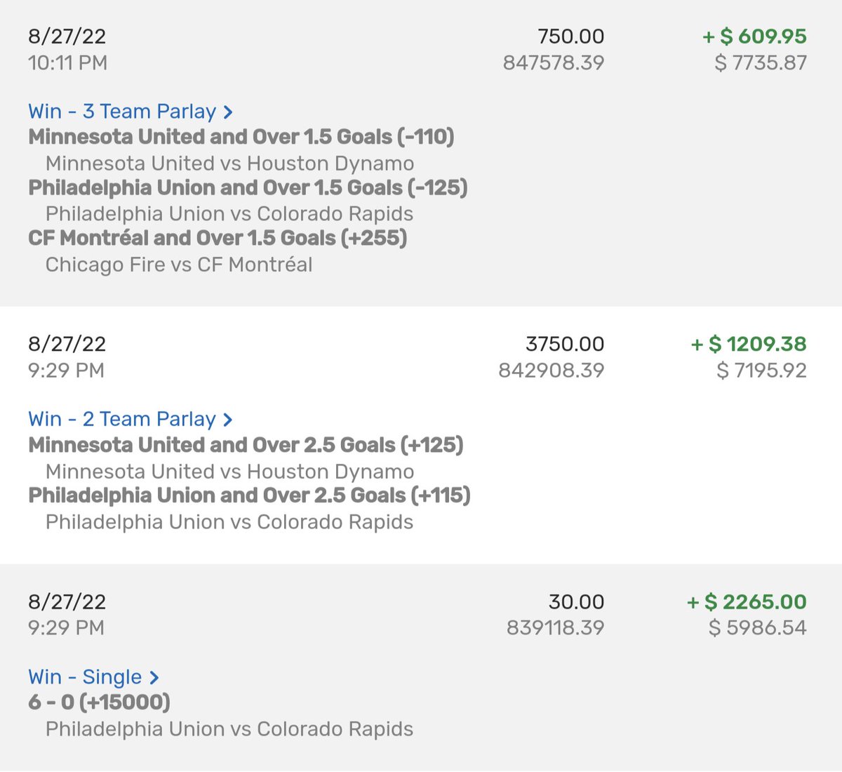 MeatSweats_VIP's tweet image. Who wants a couple free picks tonight for MLS!? Our cappers crushed it last weekend and I think they can do it again tonight. Join the discord for all of tonight's picks and many more for every sport. $15 a month for all access is a steal. discord.gg/7qJsMkyFjG