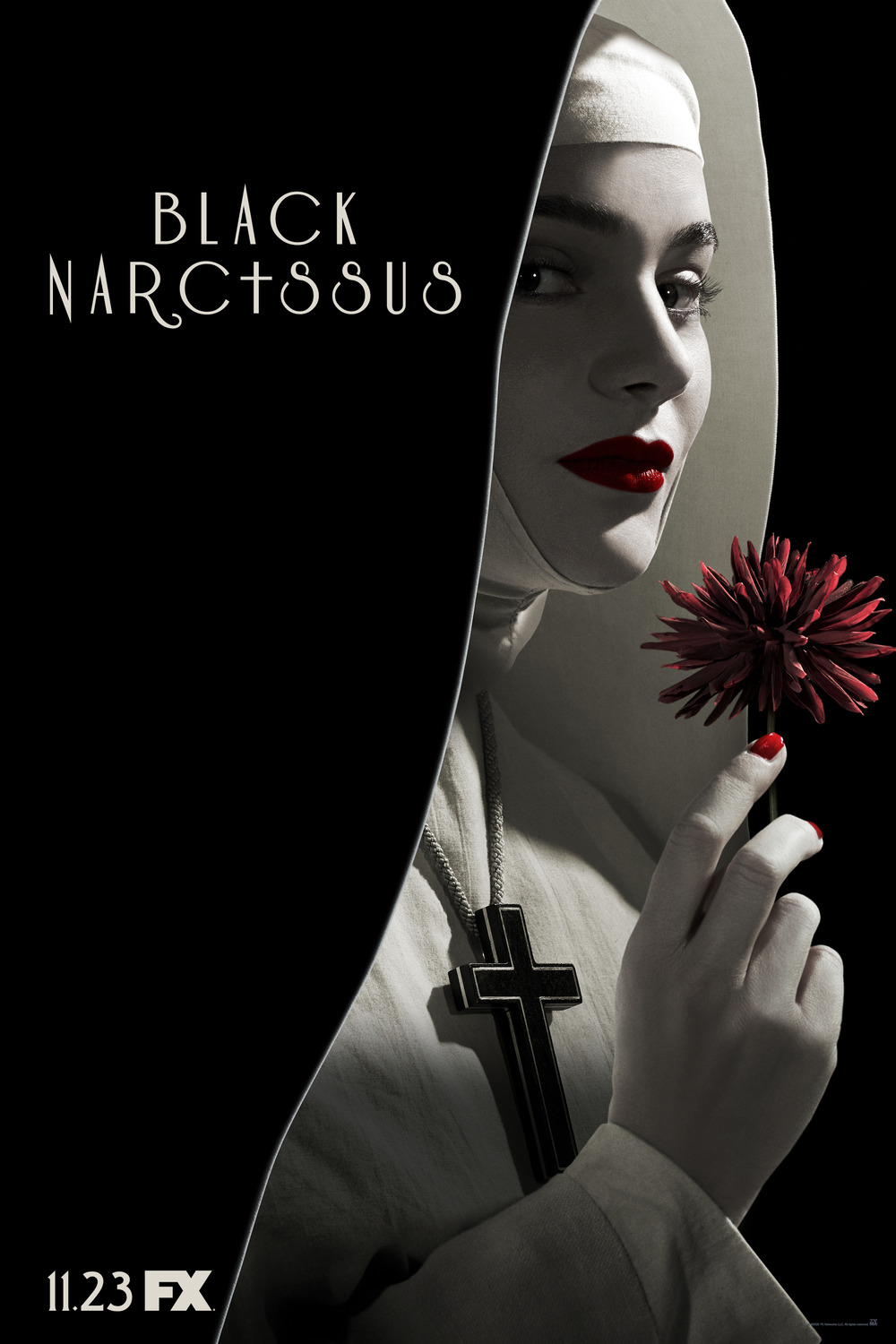 Nieuwe Black Narcissus S2 poster op Star van Disney Plus België