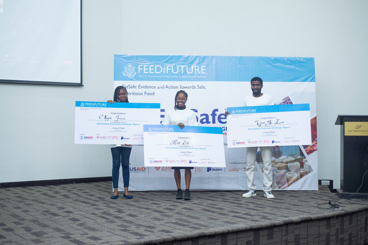 SUNBizNet's tweet photo. Congratulations to the Nigerian Team @SUNBizNetNG  on the successful completion of the EatSafe Innovation Challenge- National Pitch Competition. Also a big congratulations to the top three winners. Looking forward to seeing you in Denmark! https://t.co/PT6cKpoV3K