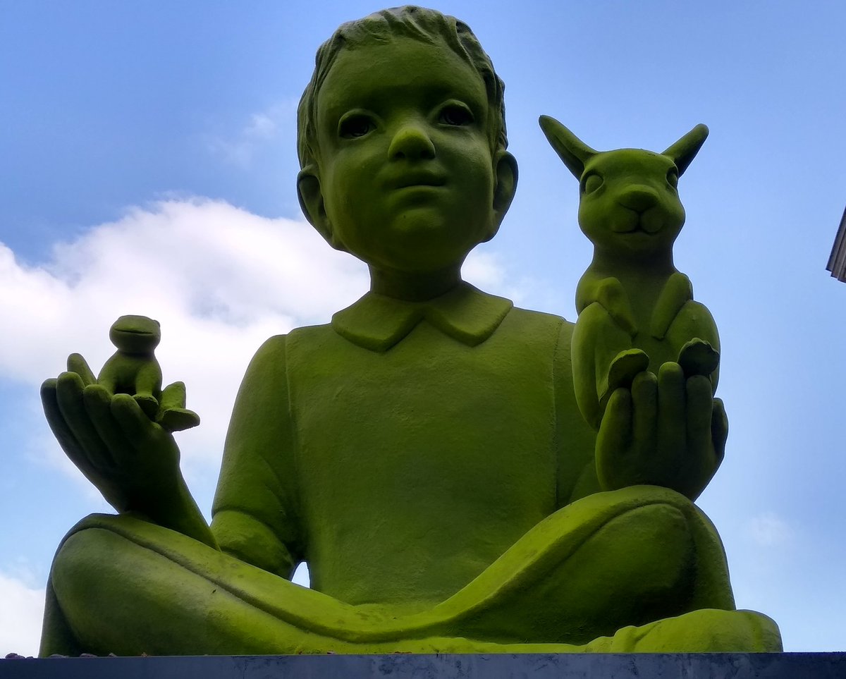 JenniRodd's tweet photo. Loving Kim Simonsson's Moss People in the centre of Lille https://t.co/MZdYBoy7bQ
