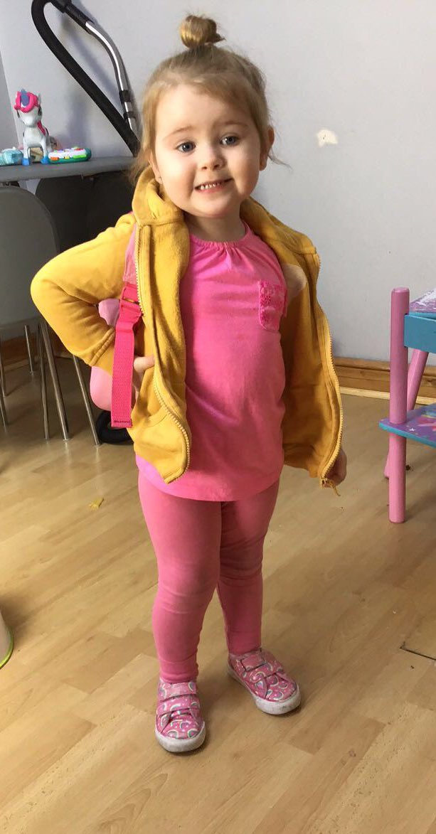 JessRockchick's tweet photo. Had her first day of preschool today, she is getting so big and I can’t believe she is almost 3 already 
#ProudMummy #littlefirsts https://t.co/98lfBZTW4t