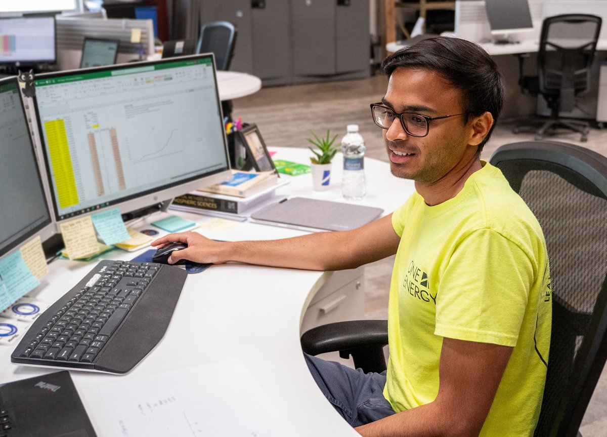 onepowerco's tweet photo. How do you successfully disrupt the 100-year-old #energy industry? With a championship team of course! 🏆 And, this week’s #WindView showcases some of these brilliant innovators in action.
From hard at work to just having fun, One Energy’s team is number one. 🥇📣 https://t.co/x3SJUOQ6oi