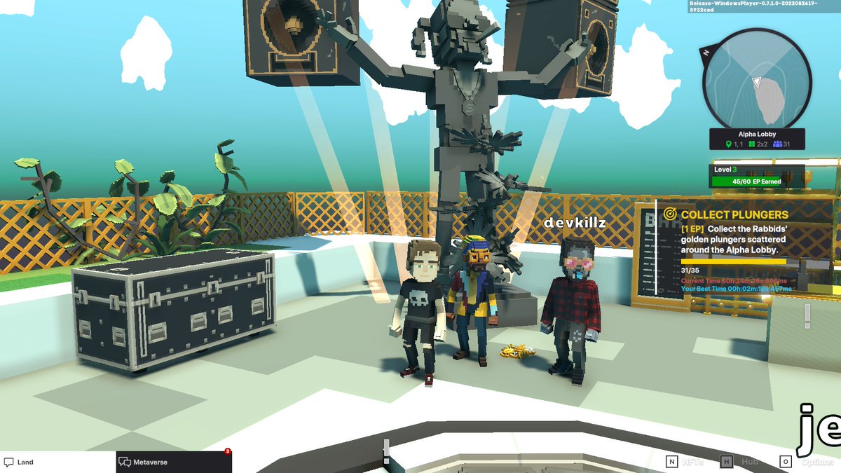 MiswarAlan's tweet photo. @TheSandboxGame @TheSnoopAvatars I just participated in the Avatar Hunt for a chance to win a Doggy Avatar! Check out my screenshot below!
👇 https://t.co/6VFDv9YTaJ