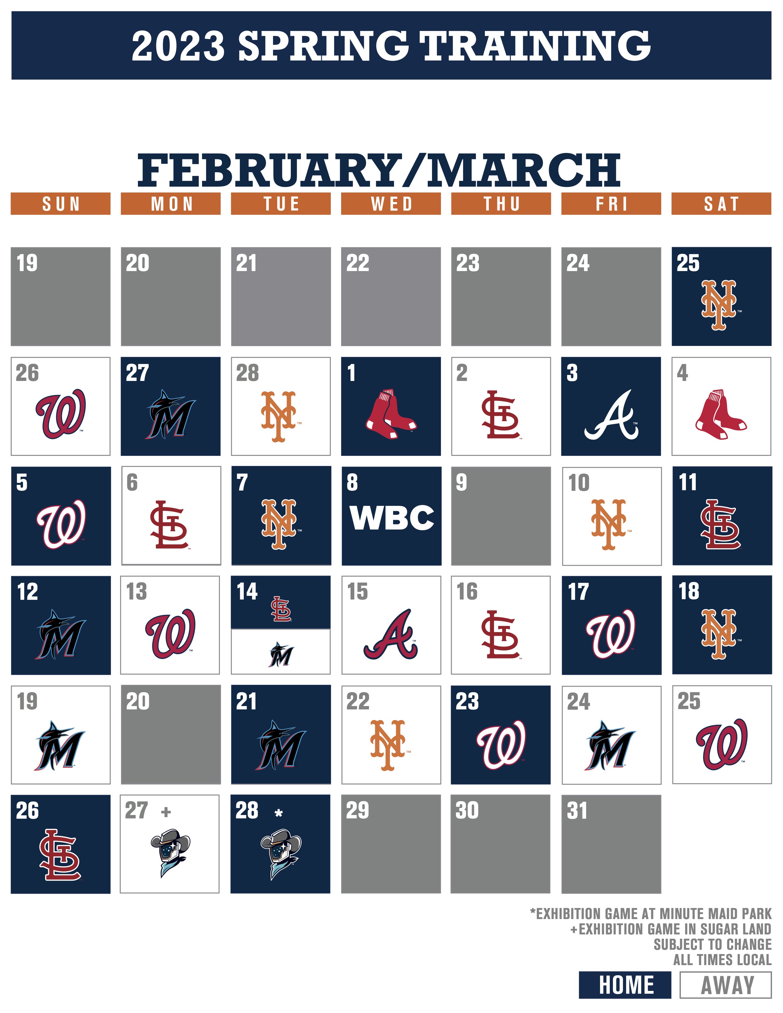 Astros schedule online