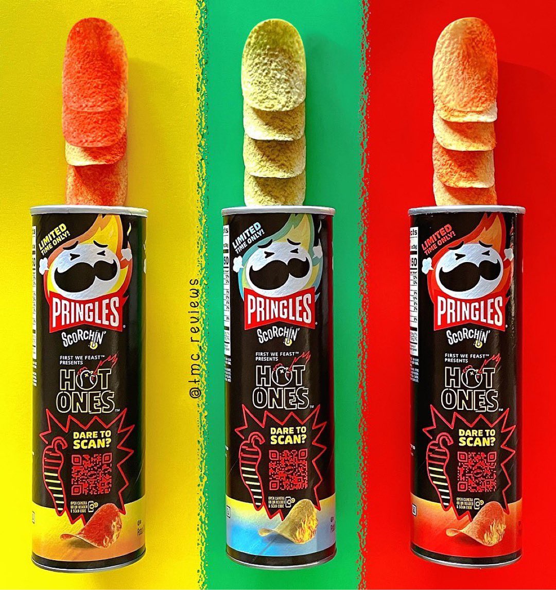 What’s the hottest level of #Pringles #HotOnes you’ve been able to handle? 🔥

📸: <a href="/tmc_reviews/">TMC.</a>