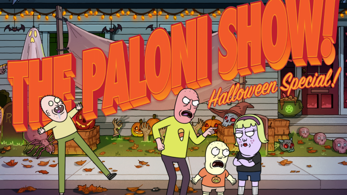 CNschedules's tweet photo. Today in unrelated news: Hulu is releasing "The Paloni Show! Halloween Special!" on October 17. Based off of Justin Roiland's failed pitch to Fox back in 2009. Roiland, Zach Hadel, Pamela Adlon, Vatche Panos, and Kari Wahlgren voice the Paloni family. https://t.co/JddgN7uzjr https://t.co/miN073aTHz