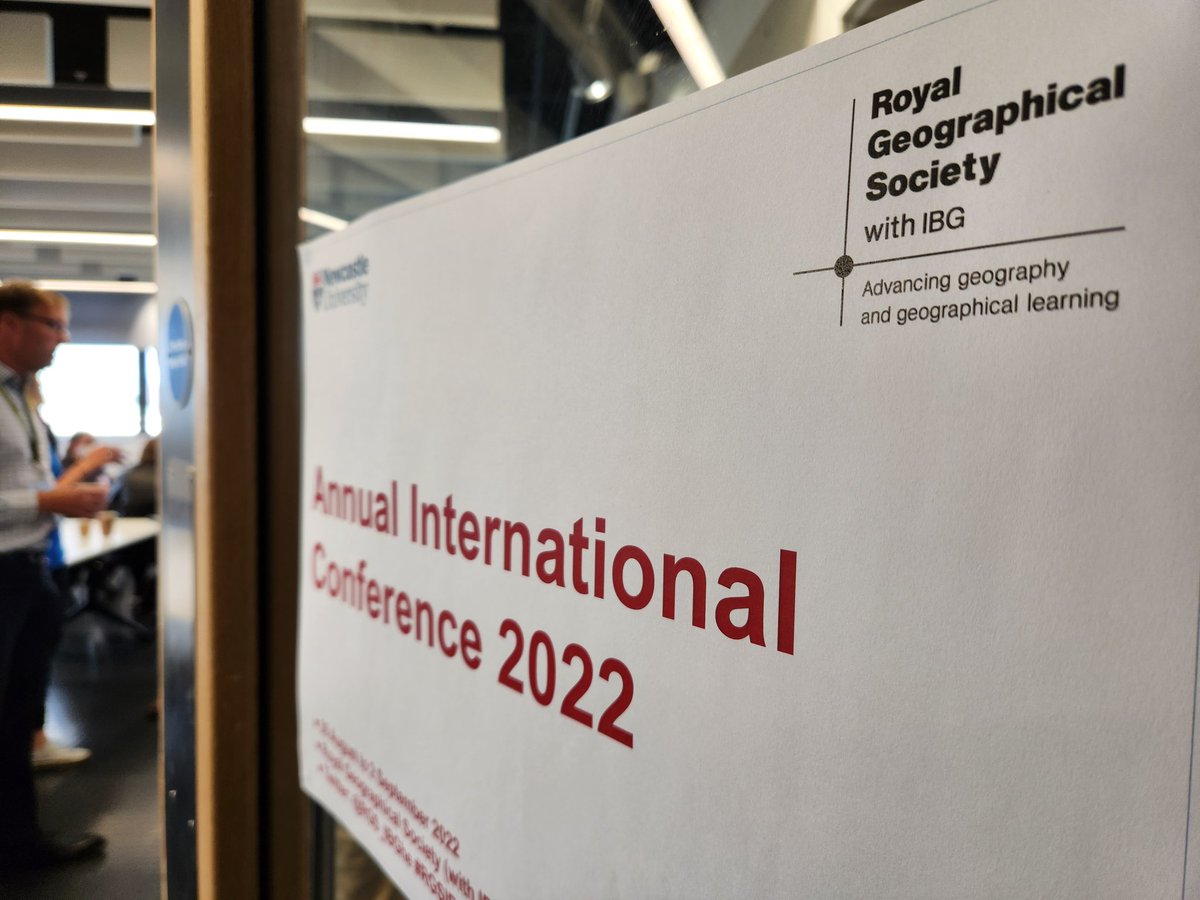 Fantastic to be at RGS-IBG Conference and presenting our work on AI Urbanism. #RGSIBG2022 #SmartCity #AIurbanism