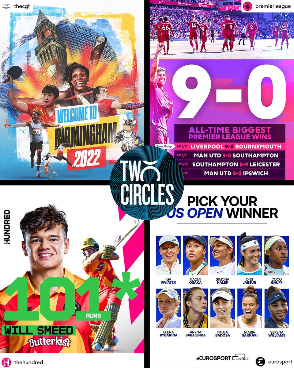 👋Goodbye August, we hardly knew ye, but it was another record-breaking one... 

🛬 <a href="/thecgf/">Commonwealth Sport</a> landed in Birmingham
⚽️ <a href="/premierleague/">Premier League</a> saw another 9-0!
💯 @TheHundred hit its first ever, well, Hundred
🎾 And we picked our US Open winners 👀