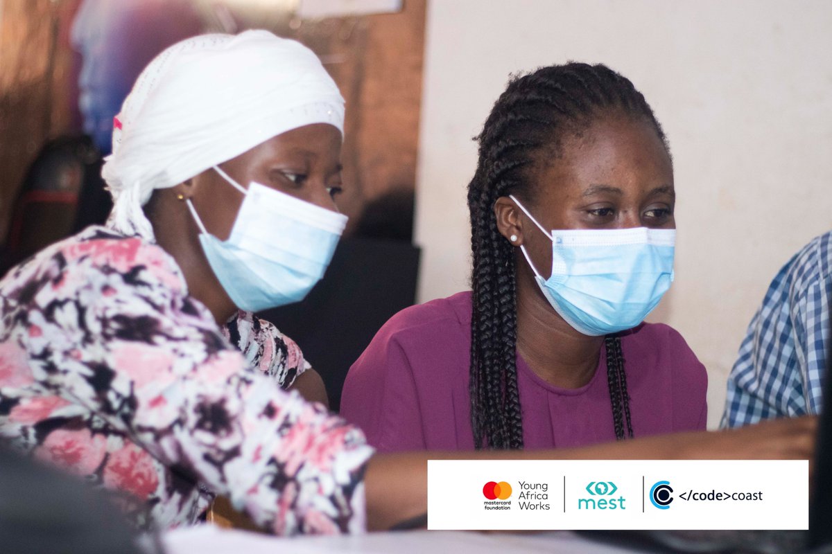 coast_code's tweet photo. Today, trainees were zoomed into the second part of the training which is the "backend" . They are introduced to ExpressJS, framework of NodeJS
#PreMEST
#MESTAfrica
#MastercardFoundation
#YoungAfricaWorks https://t.co/GeXQSjWhqY
