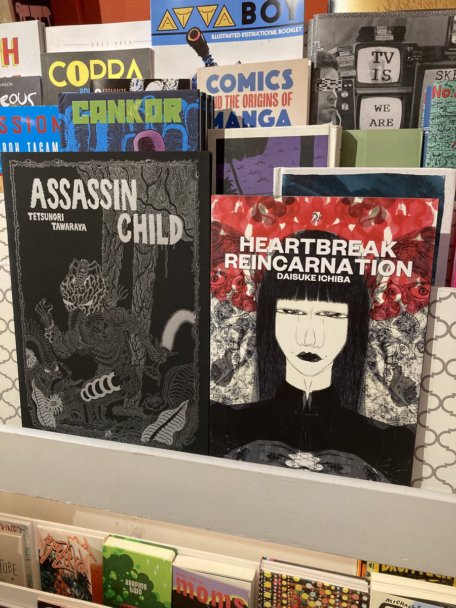 WakeupComics's tweet photo. Put out these titles from Floating World and Hollow Press last weekend. Mat Brinkman, ES Glenn, Jesse Jacobs, Tetsunori Tawaraya, Shintaro Kago, Daisuke Ichiba and more! https://t.co/akuTemnOMy