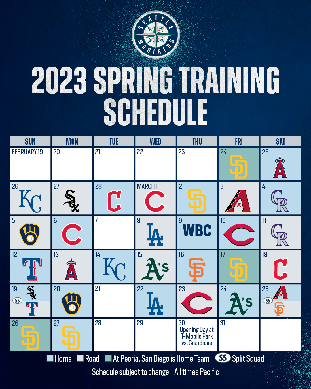 Your Guide to Mariners Spring Training, 2023 - Lookout Landing