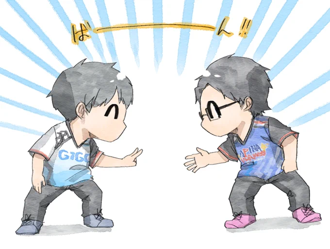 突然のジャンケンとか仕様により幻となった歴代とか、面白いシーンも熱いシーンも多かったなぁ #BPLS2 #BPL絵 
