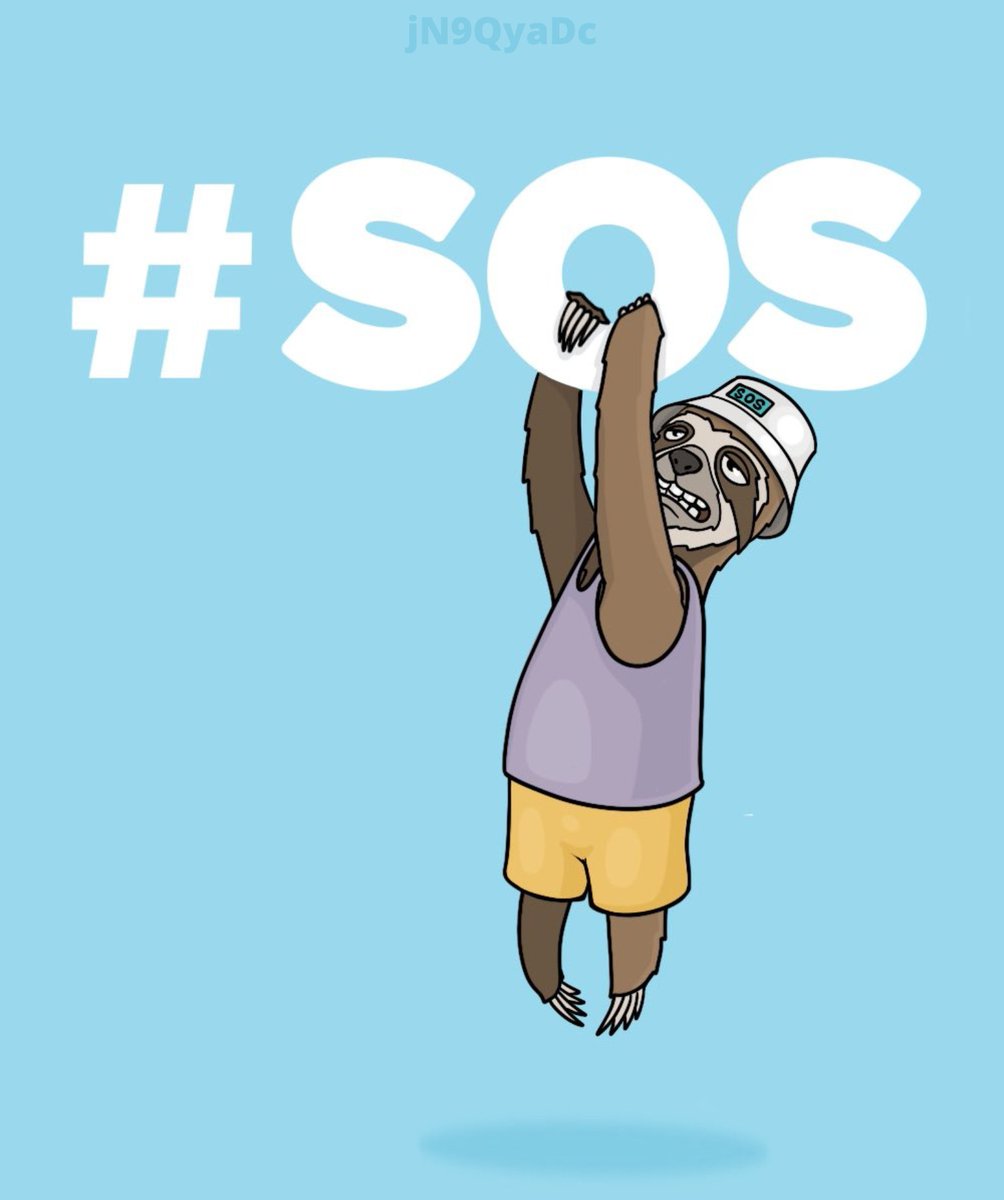 SOSloths's tweet photo. Not only here to take part.
Here to take over.
#SOS https://t.co/rNrMcZvhnv