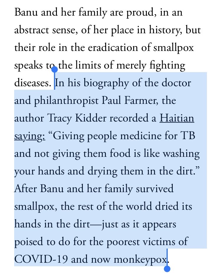 Stella Safo, MD MPH (@ammahstarr) on Twitter photo Please read every word of this piece on the last smallpox parient in the world, by Dr <a href="/celinegounder/">Céline Gounder, MD, ScM, FIDSA 🇺🇦</a>. Please read every word of this piece on the last smallpox parient in the world, by Dr <a href="/celinegounder/">Céline Gounder, MD, ScM, FIDSA 🇺🇦</a>.