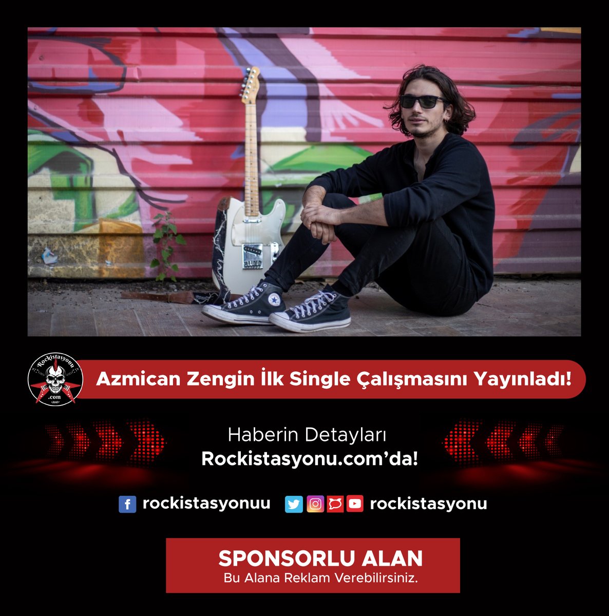 Azmican Zengin İlk Single Çalışmasını Yayınladı! <a href="/AzmicanZengin/">AzmicanZengin</a> 
rockistasyonu.com/rfdk