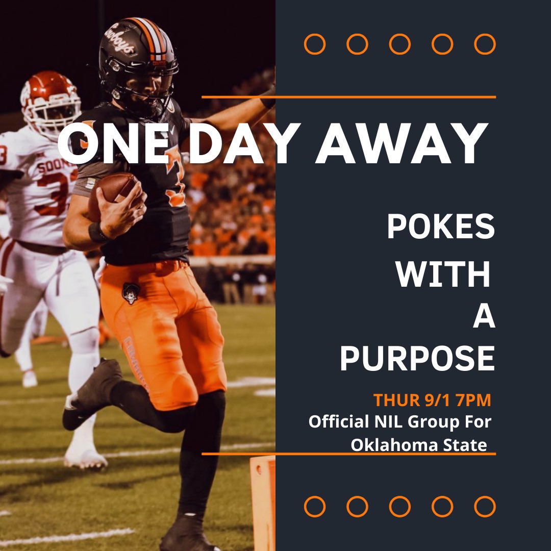 Representing Oklahoma State athletes begins with you! 🤠

Be sure to visit PokesWithAPurpose.com and check out how YOU can help support the best future for our Pokes!