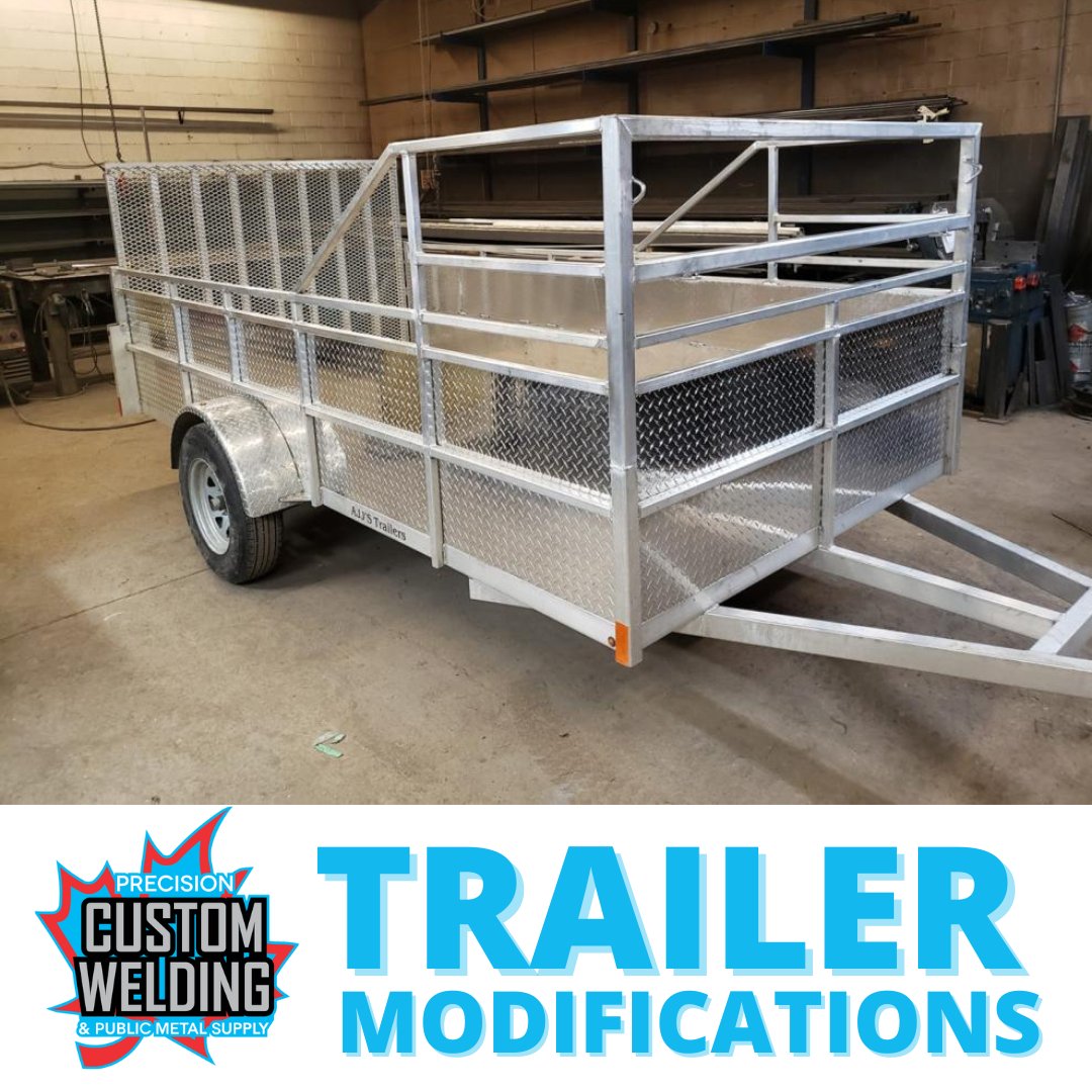 publicmetal1's tweet photo. Have an idea and want some trailer modifications done?
We are your one-stop shop for trailer modifications and repairs.
Contact Precision Custom Welding Inc. at 905-788-0808 for a free estimate.
https://t.co/I4r6yfI2XJ
#trailermods #trailermodification #trailermod https://t.co/jTwZ1YjJwx