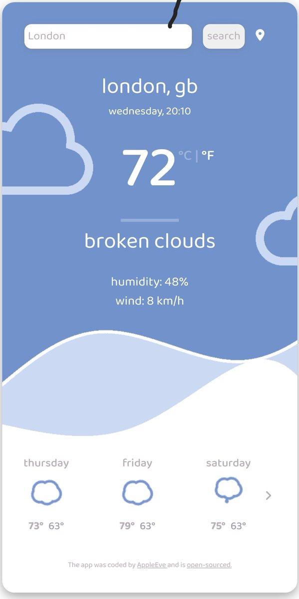 AppleEveCodes's tweet photo. I am very happy and a bit proud of my first #ReactJS project for @shecodesio workshop. It was fun... then challenging... then frustrating AF... and then a little i-am-invincible moment 😅 Still a long way to go but at least it's not boring!
Check it out: https://t.co/pOCBOrj91U https://t.co/3bSMWjwiq6