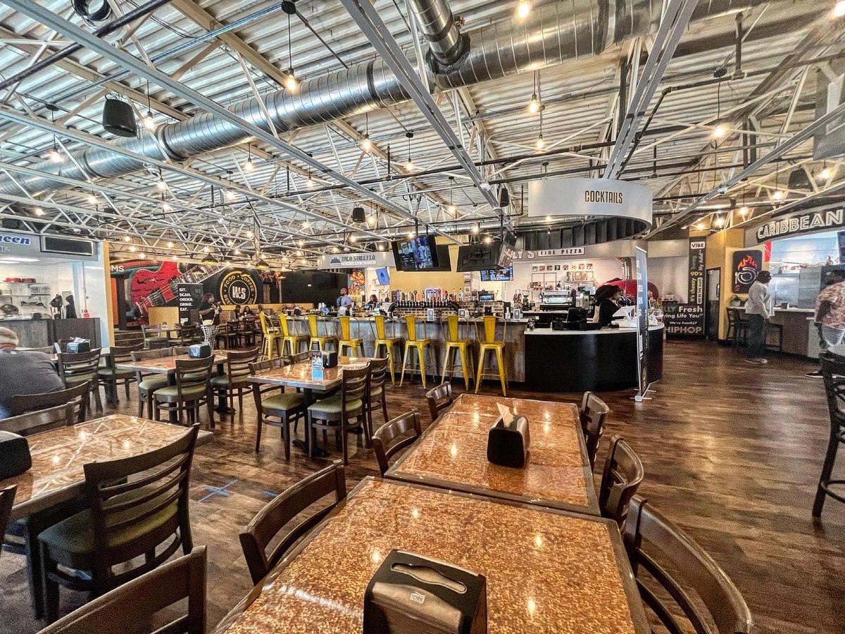 DavidPJablonski's tweet photo. Checked out the new food hall in Dayton: West Social Tap &amp; Table. It’s right across from the Wright Brothers Cycle Shop. https://t.co/qYA6DyqlSV