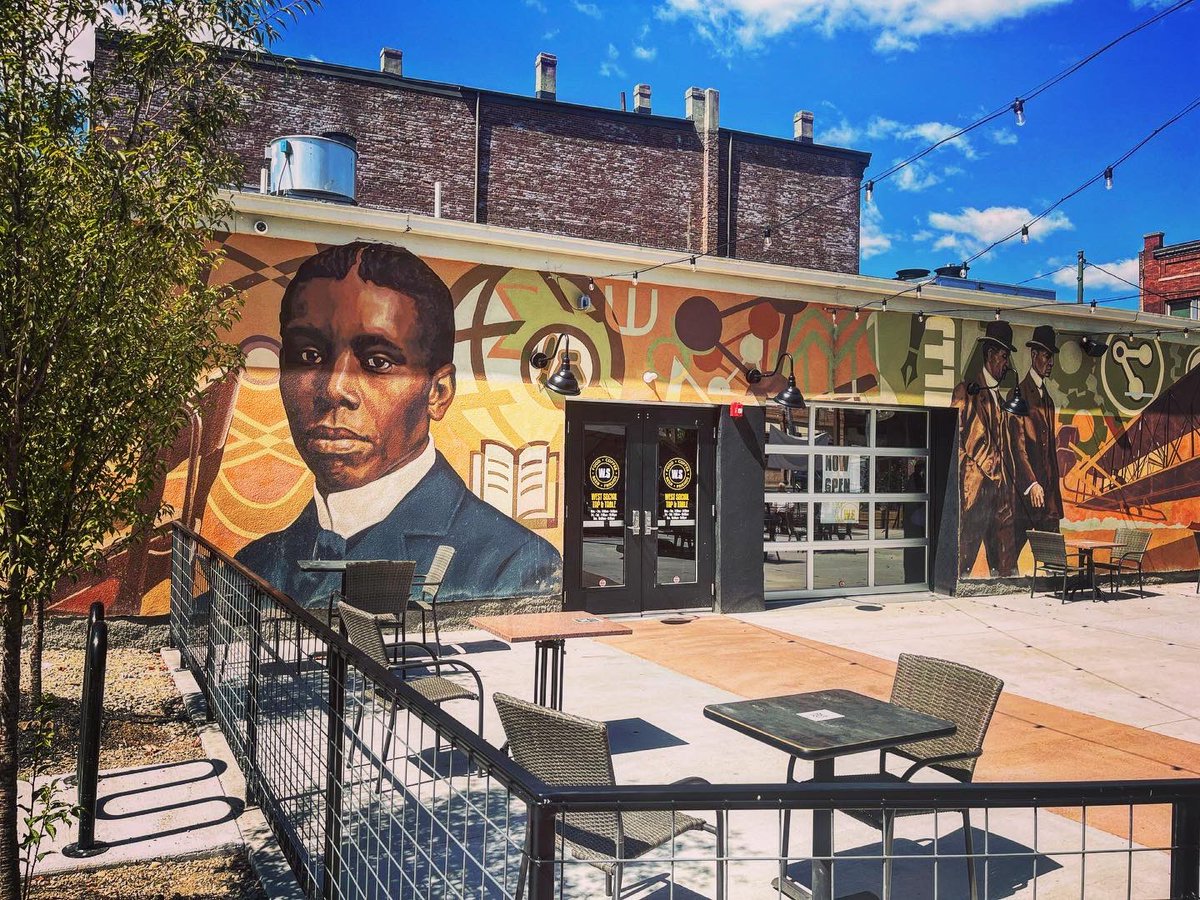 DavidPJablonski's tweet photo. Checked out the new food hall in Dayton: West Social Tap &amp; Table. It’s right across from the Wright Brothers Cycle Shop. https://t.co/qYA6DyqlSV