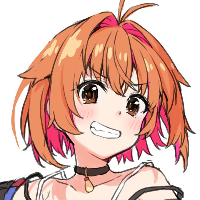 顔周りだけ修正。目の位置とか形とか髪の毛とか首の太さとかなんか色々修正した。きょうはここまで 