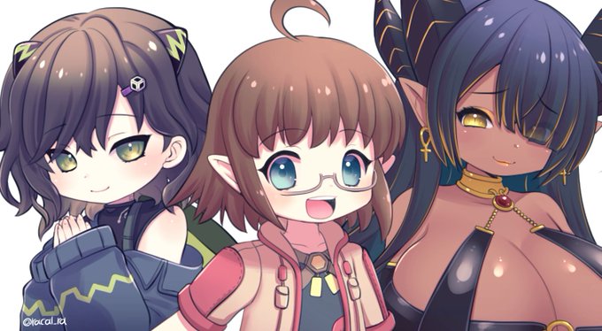 Ana Hopes @AnaProject_
Nosa @kitsunenosa 
Wanimiko Nile @WanimikoNileVT 