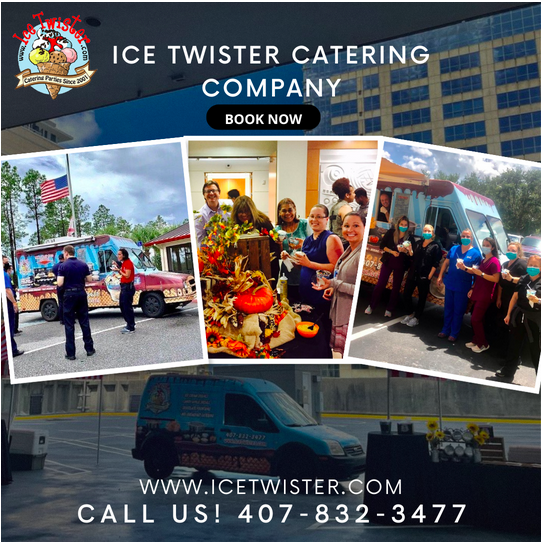 IceTwisterCo's tweet photo. Ice Twister Catering Company is Central Florida’s BEST Attended/MOBILE/Drop-Off Sundae, Breakfast buffets, and Chocolate Fountain Socials.
!
Call Us Today: 407-318-7860
Email US: Sales@icetwister.com
!
#orlandoevents #employeeappreciation #tenantappreciation #orlandoflorida https://t.co/L5AekD4oZF