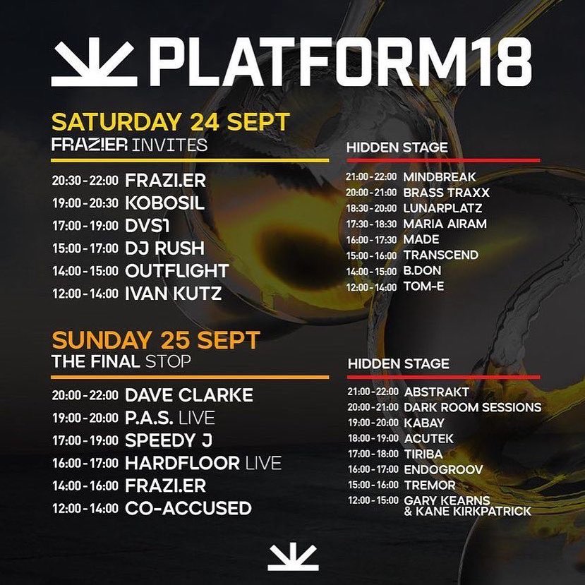 Approaching 3 weeks until the big one down at West St!

Catch us on the Hidden Stage as part of <a href="/Frazi_er/">Frazi.er</a> Invites on the Saturday with a solid line up of local talent.

⚠️ Less than 15% of Saturday tickets remaining

⚠️ Less than 30% of Sunday tickets remaining

Don’t miss It  🚧