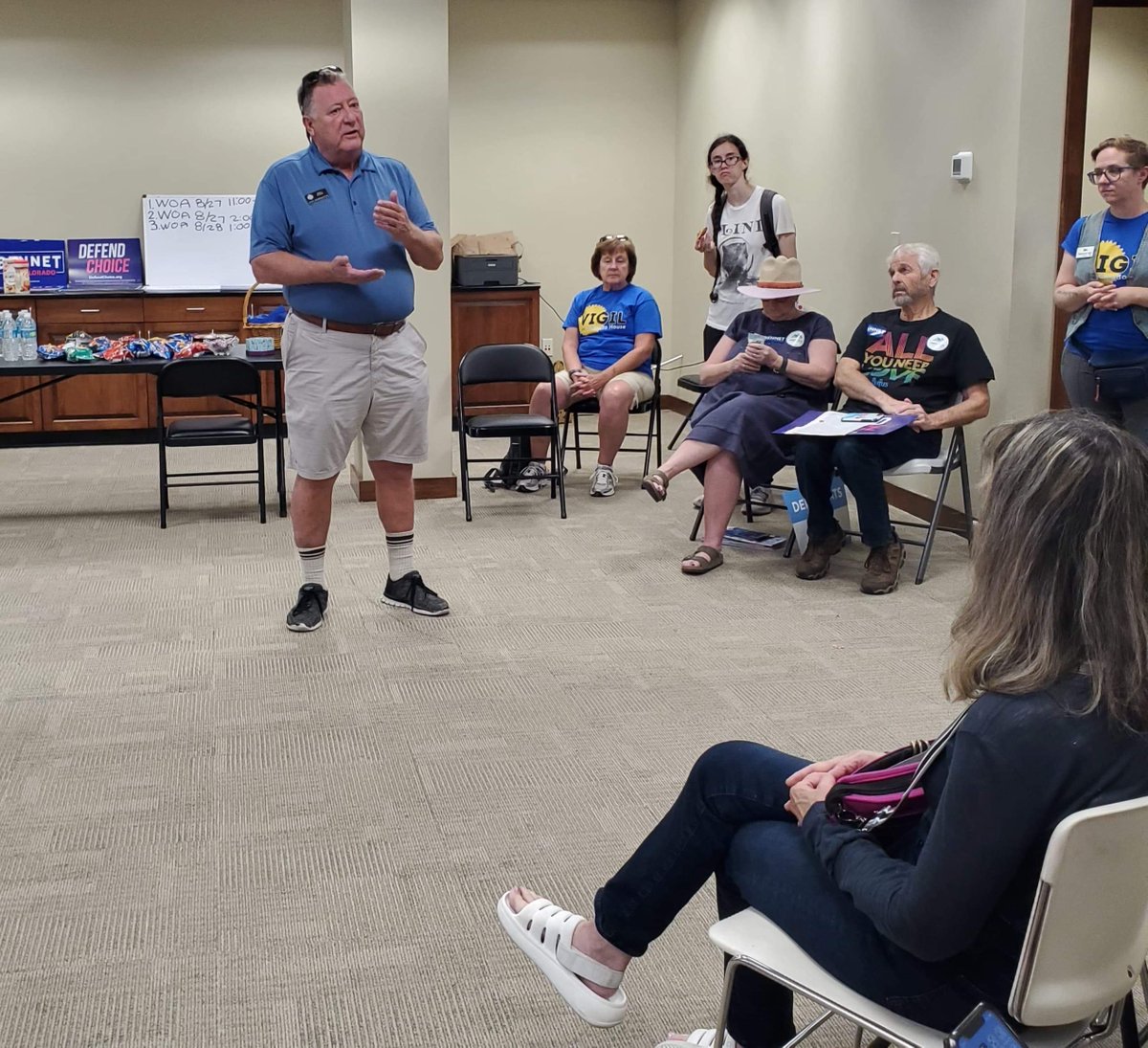 Last weekend was a great Weekend of Action! We're talking to voters every day in El Paso County so that we can get our message out there!