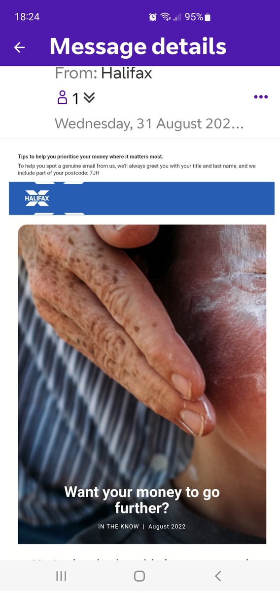 WightyRighty's tweet photo. @HalifaxBank 
WTF is this image on an email sent to me just now https://t.co/P18NBn3W94