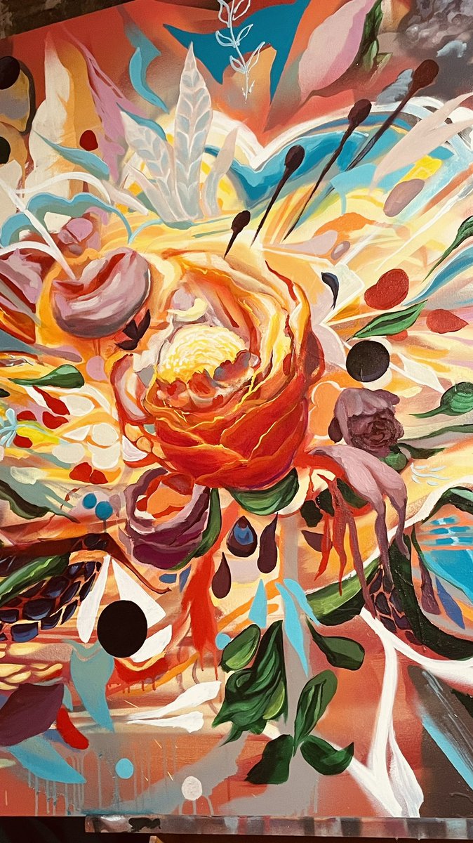 GM! Close up of a new piece for <a href="/ElephantRoomChi/">ElephantRoomGallery</a>  and <a href="/BlackstoneHotel/">The Blackstone Hotel</a>